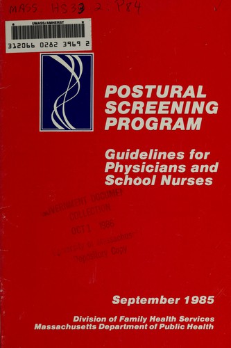 Postural screening program