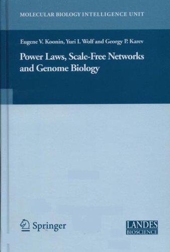 Power Laws, Scale-Free Networks and Genome Biology by Eugene V. Koonin cover