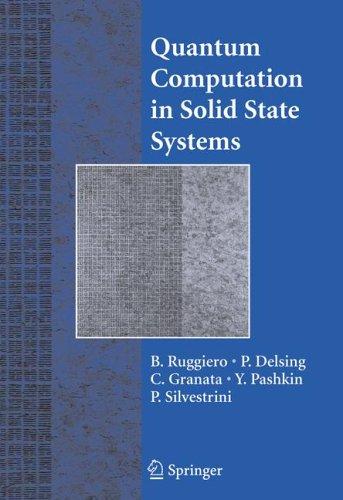 Quantum computing in solid state systems
