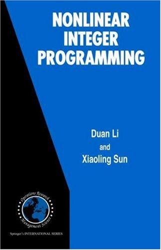 Nonlinear integer programming
