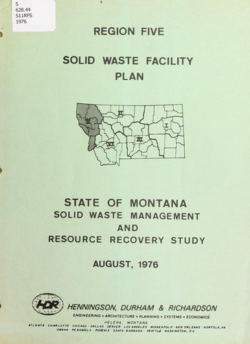 Region five solid waste facility plan