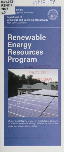 Renewable Energy Resources Program