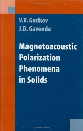 Magnetoacoustic polarization phenomena in solids