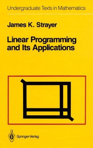 Linear programming and its applications