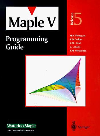 Maple V programming guide
