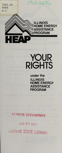 Your rights under the Illinois Home Energy Assistance Program