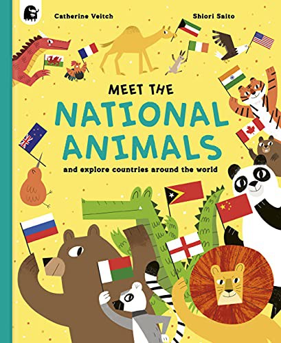Meet the National Animals by Catherine Veitch, Shiori Saito cover