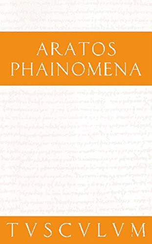 Phainomena by Aratos, Manfred Erren cover
