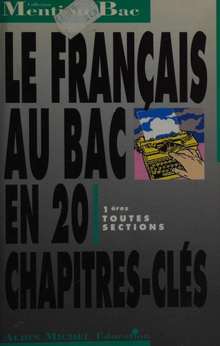 Le français au bac by Louis d' Armonville cover