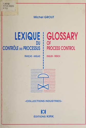Lexique du contrôle des processus by Michel Grout cover