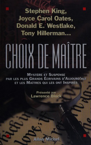 Choix de maître by Lawrence Block cover