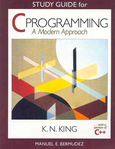 Study Guide for C Programming