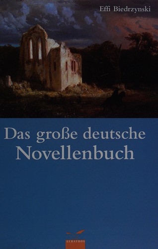 Das große deutsche Novellenbuch by  cover