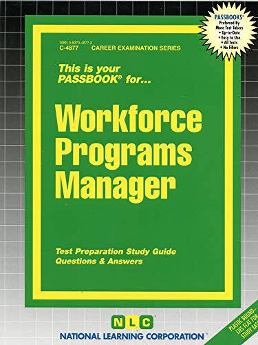 Workforce Programs Manager by National Learning Corporation cover