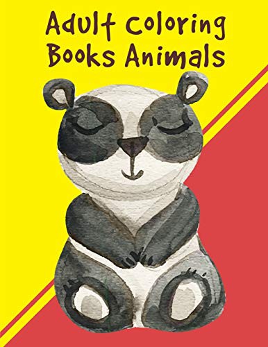 Adult Coloring Books Animals by Harry Blackice cover