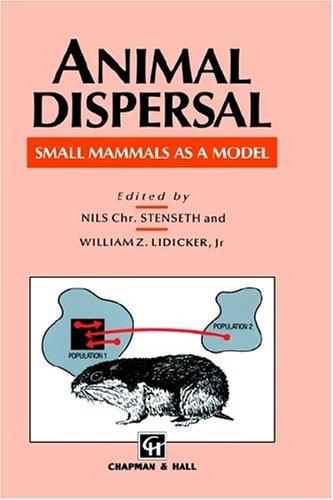 Animal dispersal by Nils Chr Stenseth, William Zander Lidicker cover