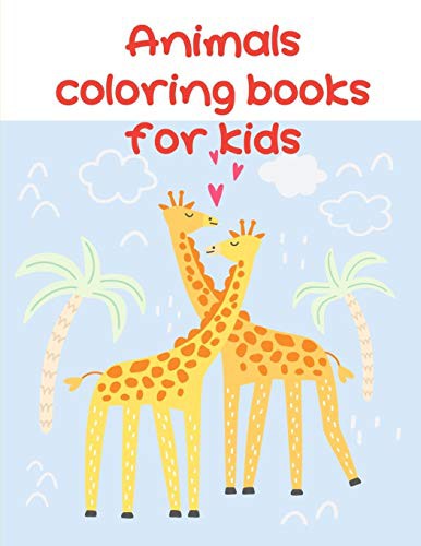 Animals coloring books for kids by Creative Color cover