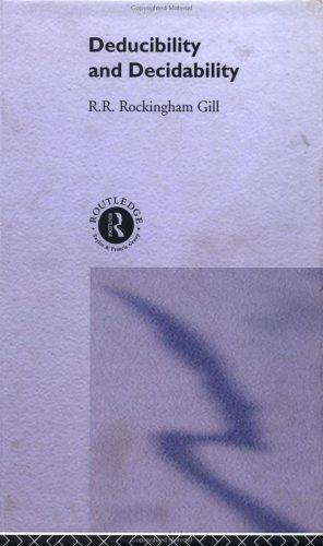 Deducibility and decidability