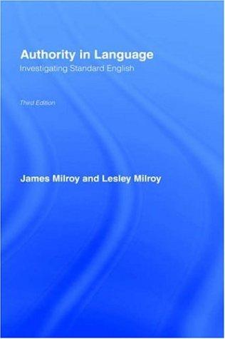 Authority in language