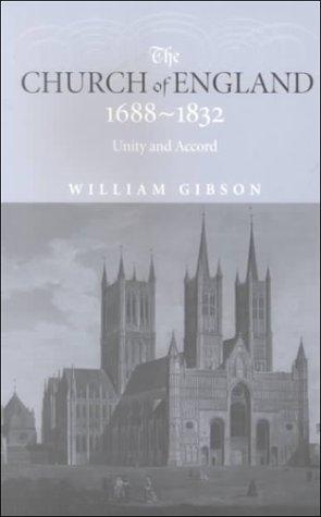 The Church of England, 1688-1832