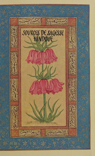 Sources de sagesse hindoue by Eugen Hettinger, Cornelia Pechota cover