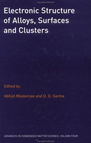Electronic structure of alloys, surfaces and clusters