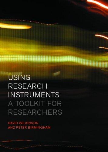 Using research instruments