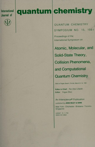 Quantum Chemistry Symposia (Quantum Chemistry Symposium)