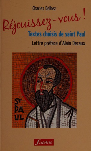 Réjouissez-vous! by Charles Delhez cover