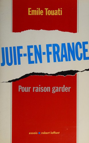 Juif₋en₋France by Emile Touati cover
