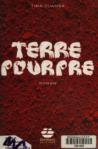 Terre pourpre by Tima Ouamba cover