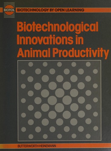 Biotechnological innovations in animal productivity by  cover