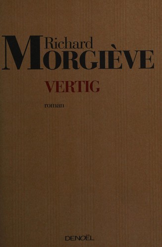 Vertig by Richard Morgiève cover