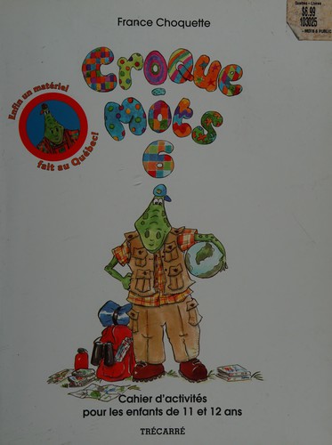 Croque-math, 5 by France Choquette cover