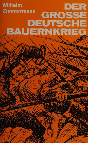 Der große deutsche Bauernkrieg by Wilhelm Zimmermann cover