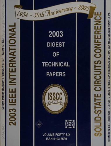 IEEE International Solid-state Circuits Conference, 2003