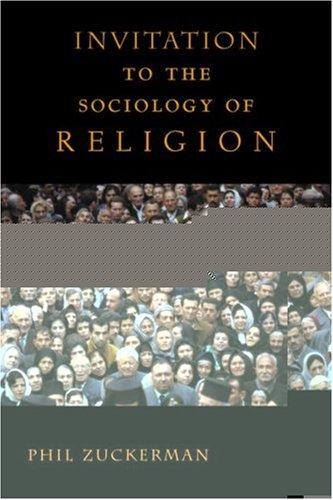 Invitation to the Sociology of Religion