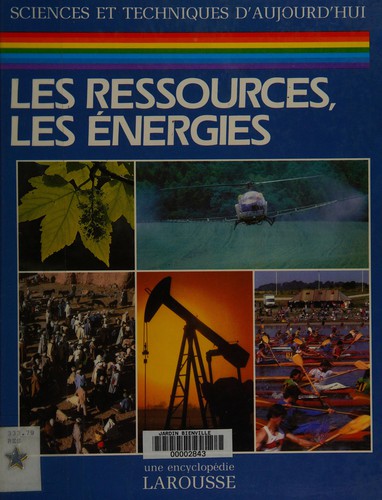 Les Ressources, les énergies by Mally Henry cover