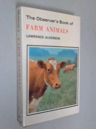 Observer's Book of Farm Animals by Lawrence Alderson cover