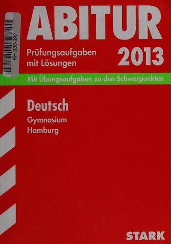 Deutsch Gymnasium Hamburg by Brigitte Schwemmler cover