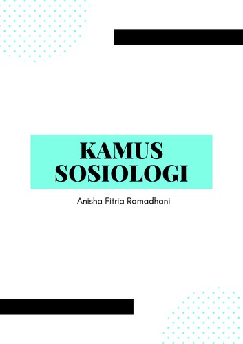 Kamus Sosiologi