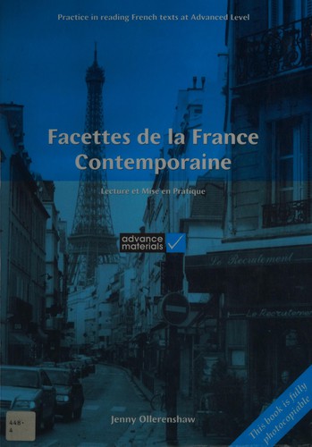 Facettes De La France Contemporaine by Jenny Ollerenshaw cover