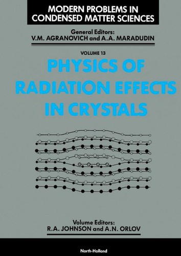 Physics of radiation effects in crystals