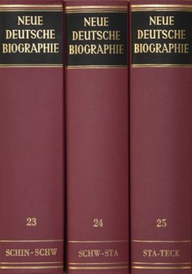 Neue deutsche Biographie by Bayerische Akademie der Wissenschaften. Historische Kommission cover