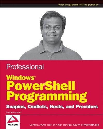 Professional Windows PowerShell Programming