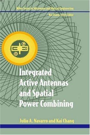 Integrated active antennas and spatial power combining