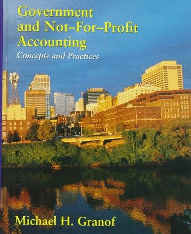 Government and Not-For-Profit Accounting