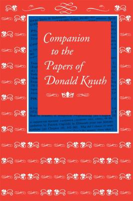 Companion to the papers of Donald Knuth