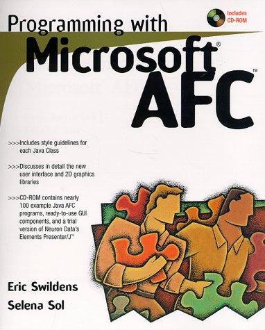 Programming with Microsoft AFC
