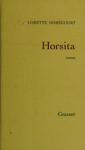 Horsita by Lorette Nobécourt cover